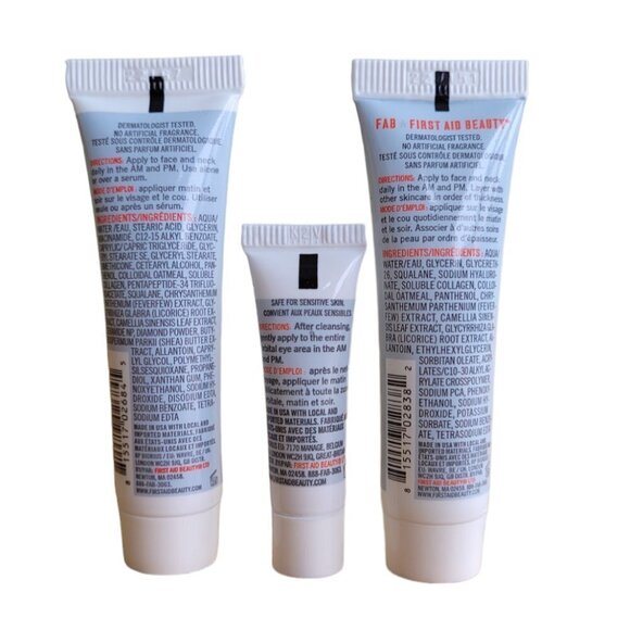 First Aid Beauty Moisturizing Trio, Travel Size Set - Picture 2 of 3